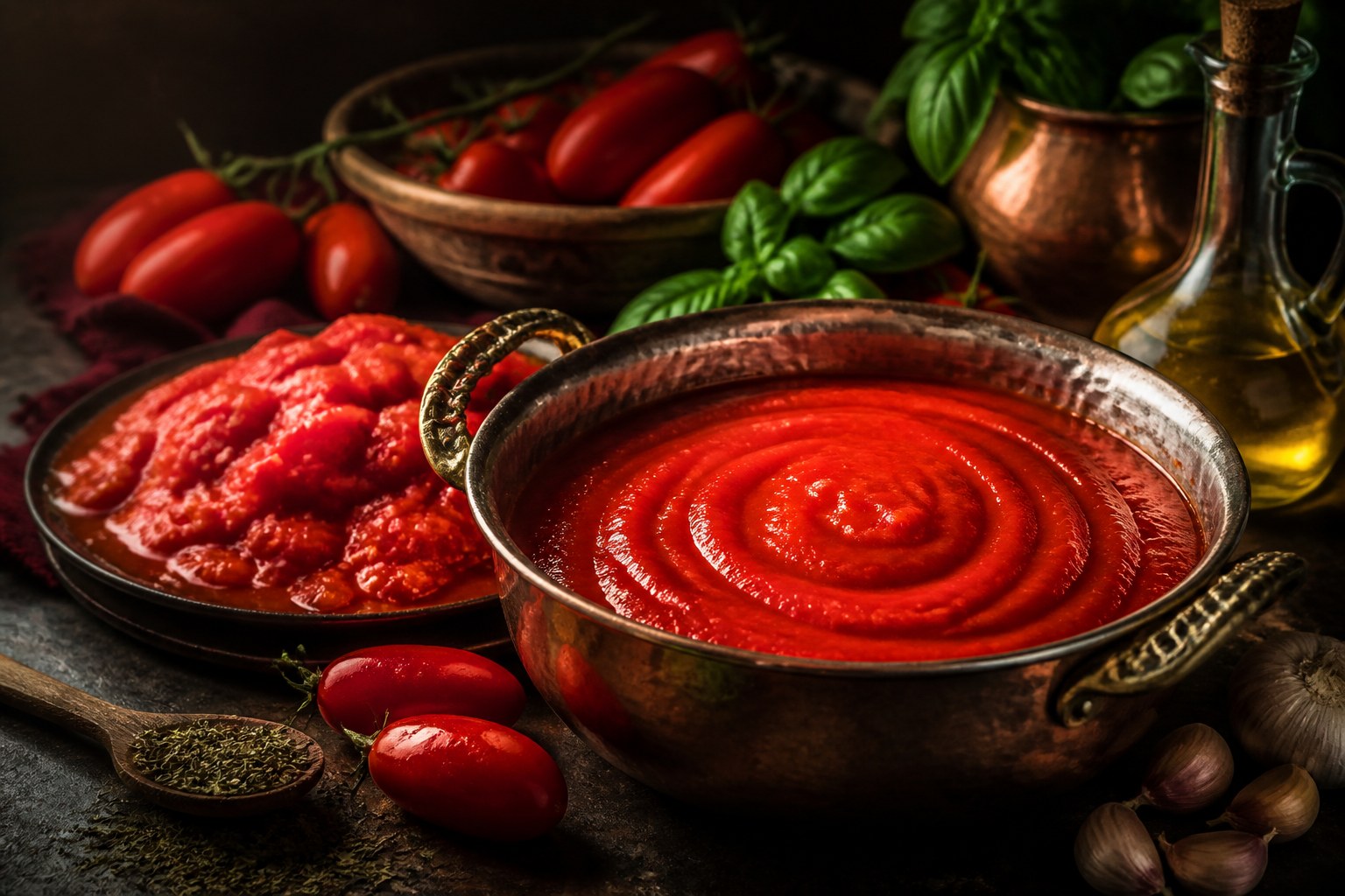 Premium Domates Sosları ve Püreler