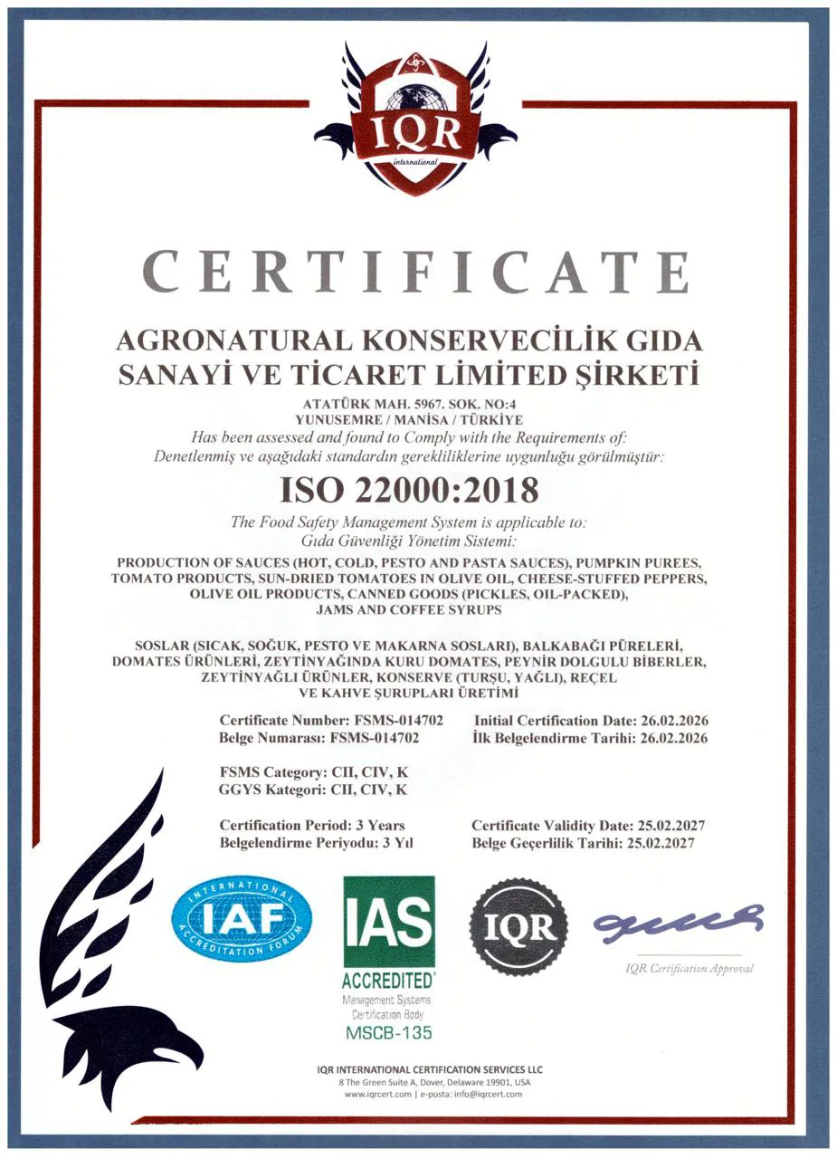 ISO 22000:2018